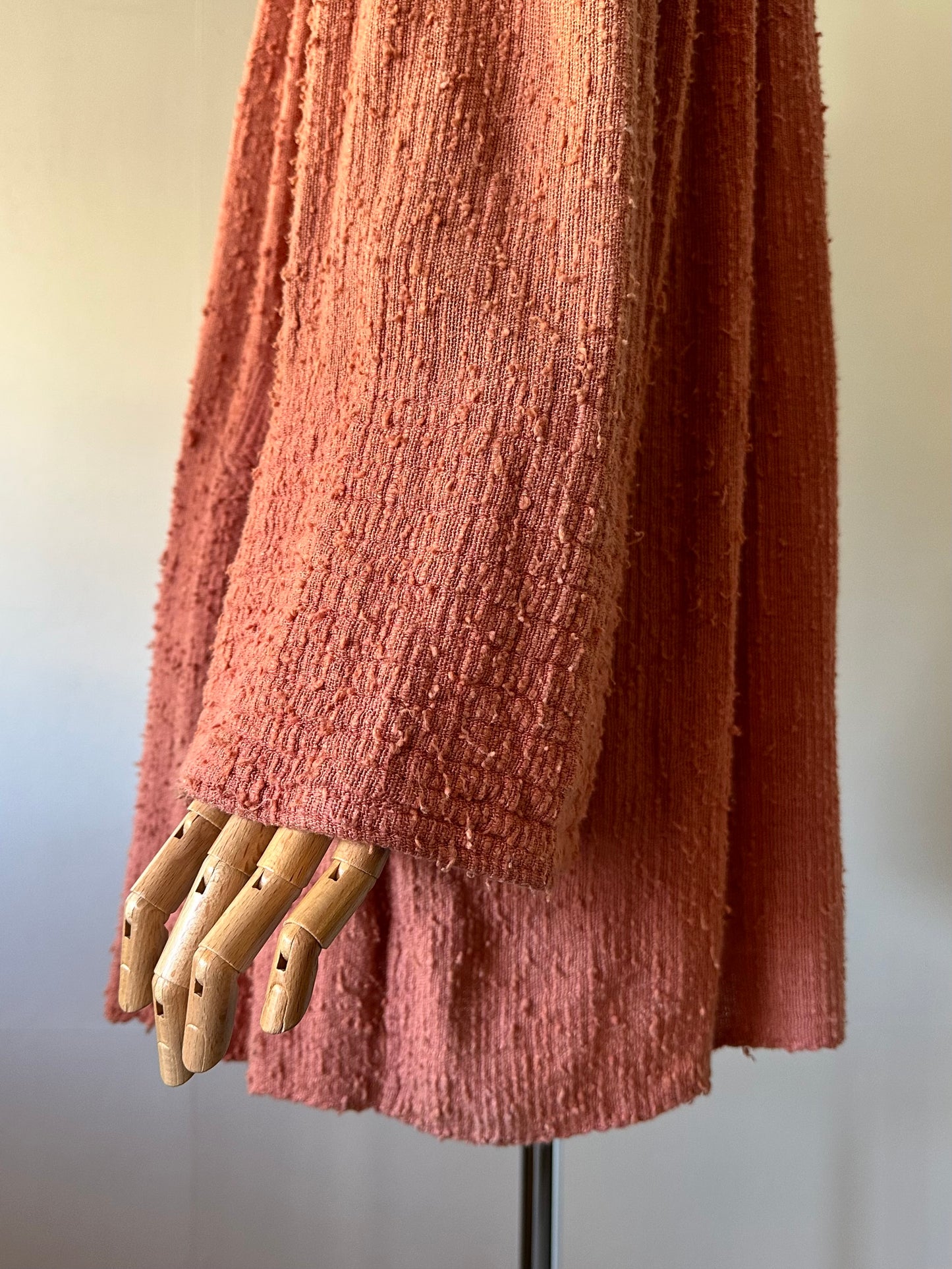 fade pink jacket