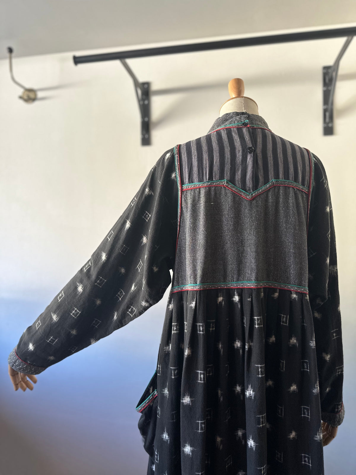 All-over pattern INDIA cotton dress