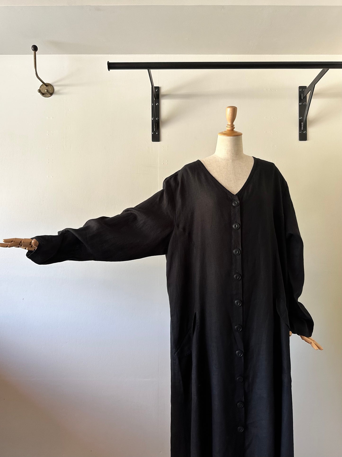 FLAX linen dress coat