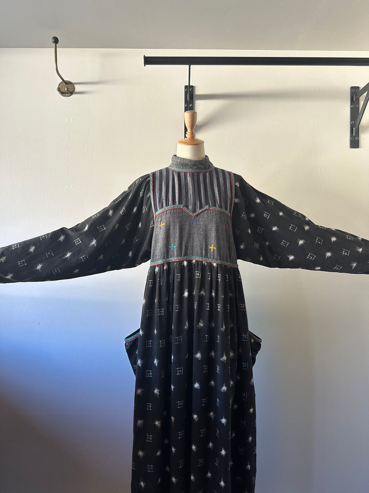 All-over pattern INDIA cotton dress