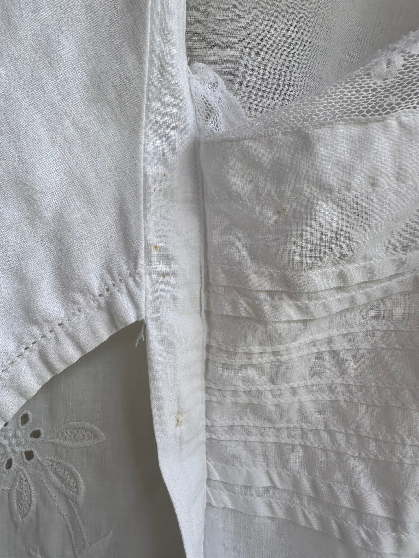 embroidery lace blouse