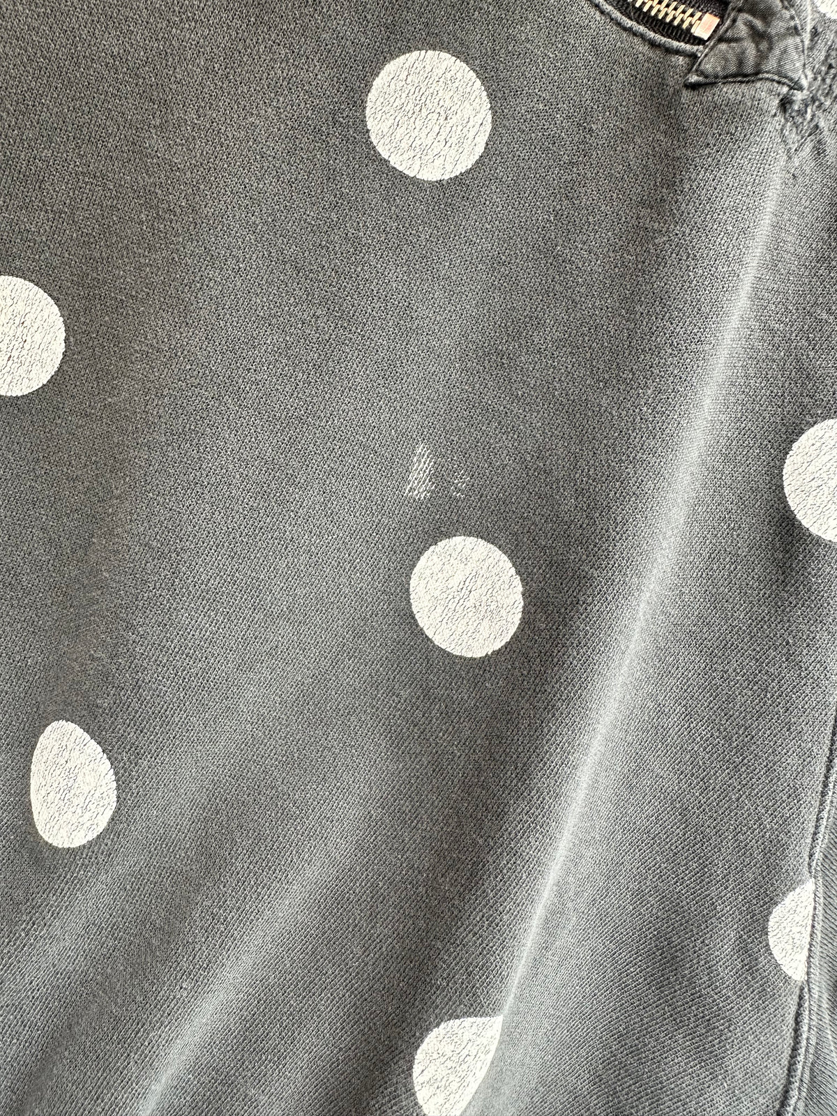 dots stripe dolman sleeve tops