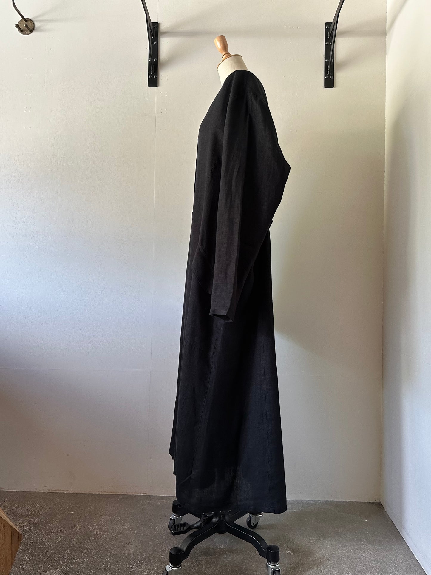 FLAX linen dress coat