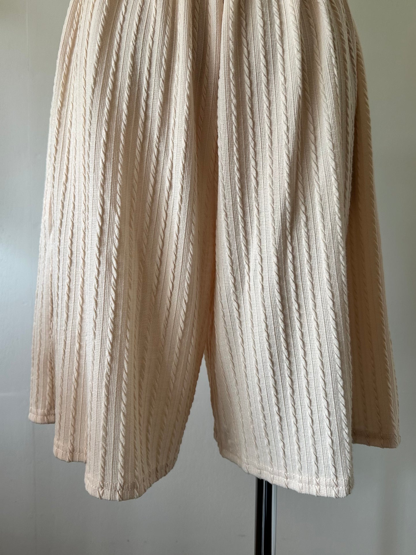 cable pattern two-piece(set)