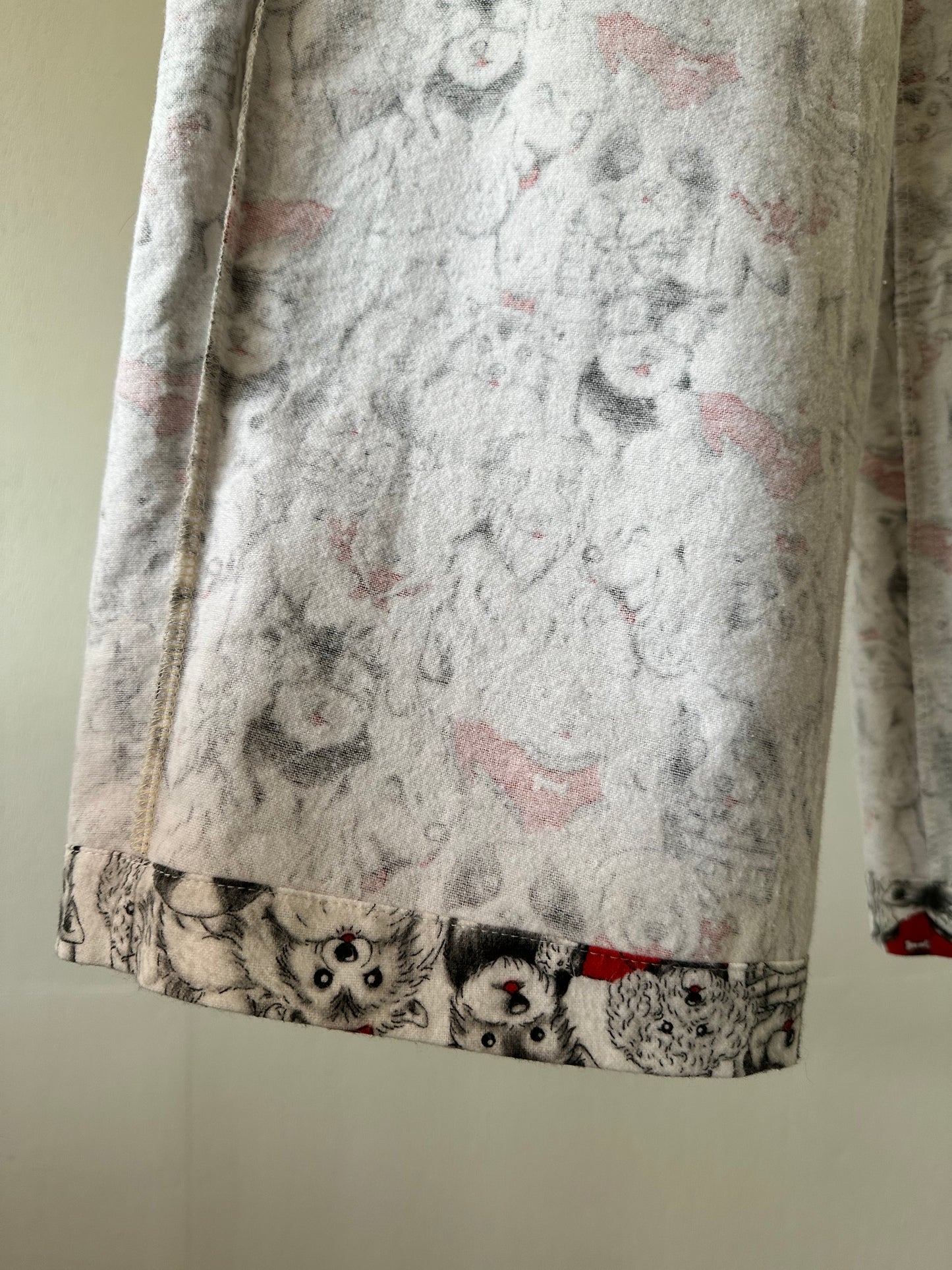 dog pattern pants
