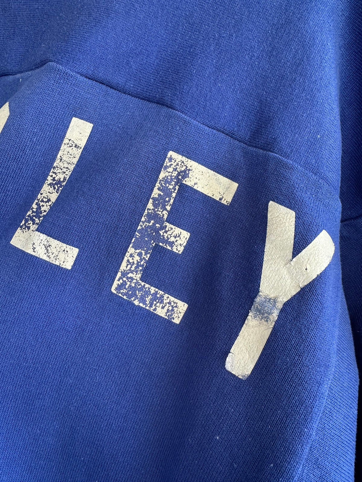 back print football T-shirt