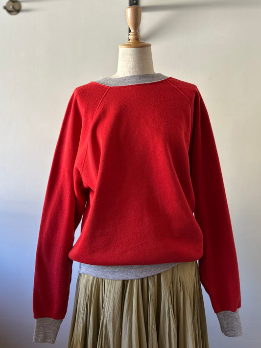 two-tone sweatshirt
