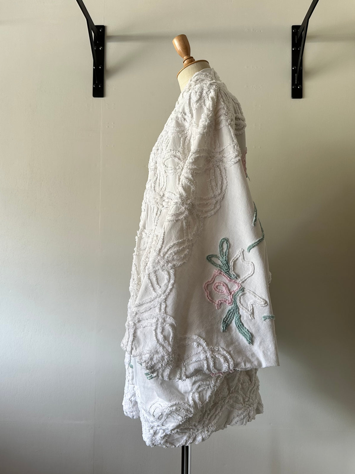 dolman sleeve chenille jacket