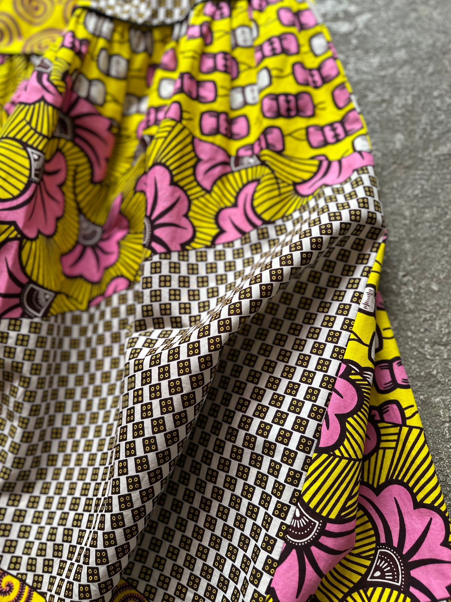 African pattern skirt