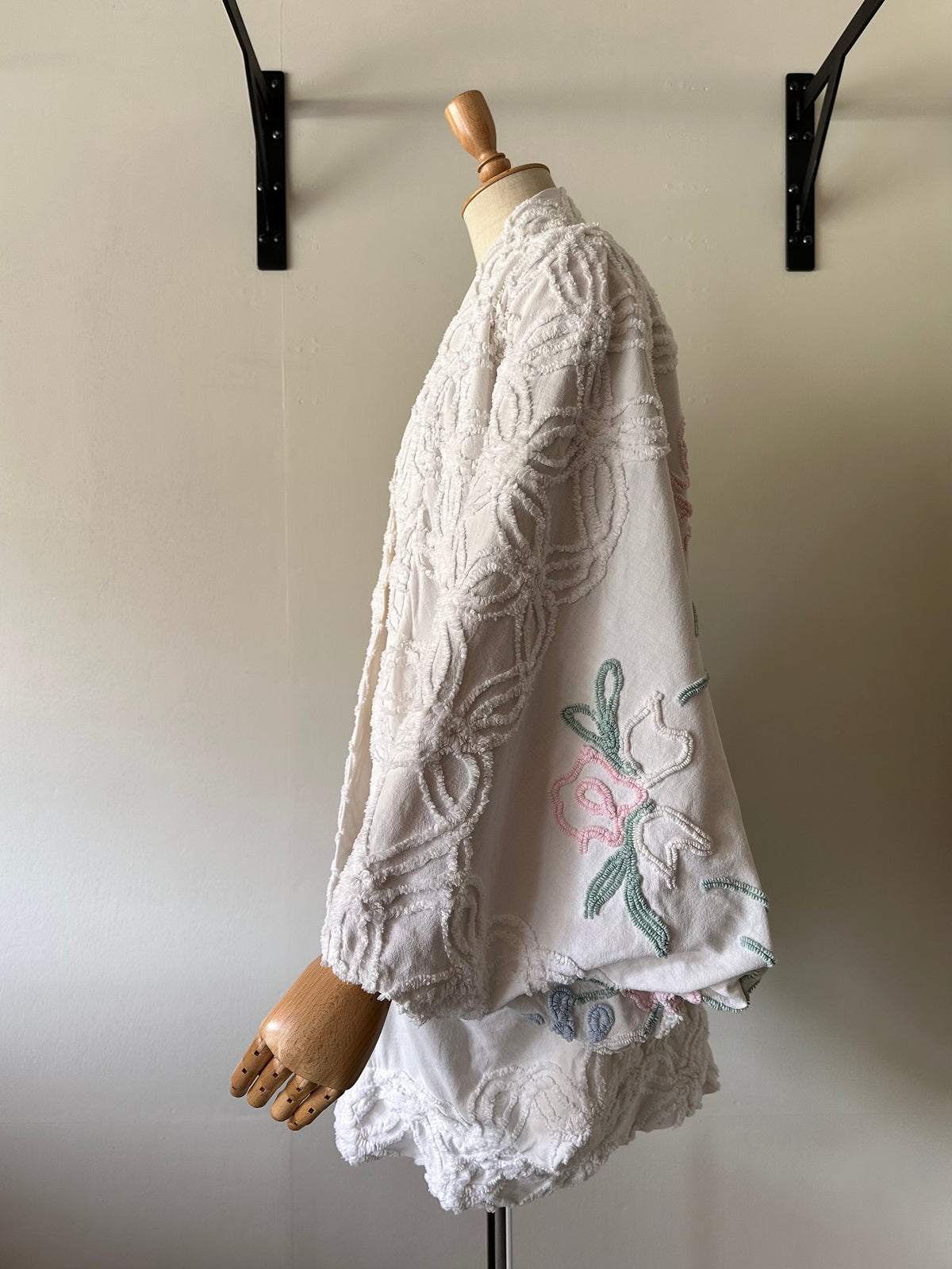 dolman sleeve chenille jacket